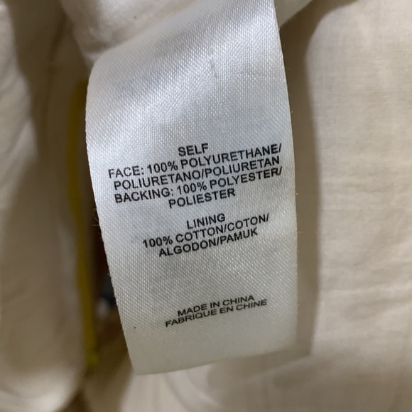 Tibi Croc Embossed Patent Mini Skirt in Yellow - Picture 10 of 10